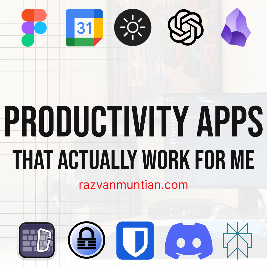 10 Productivity Apps I'd Actually Recommend