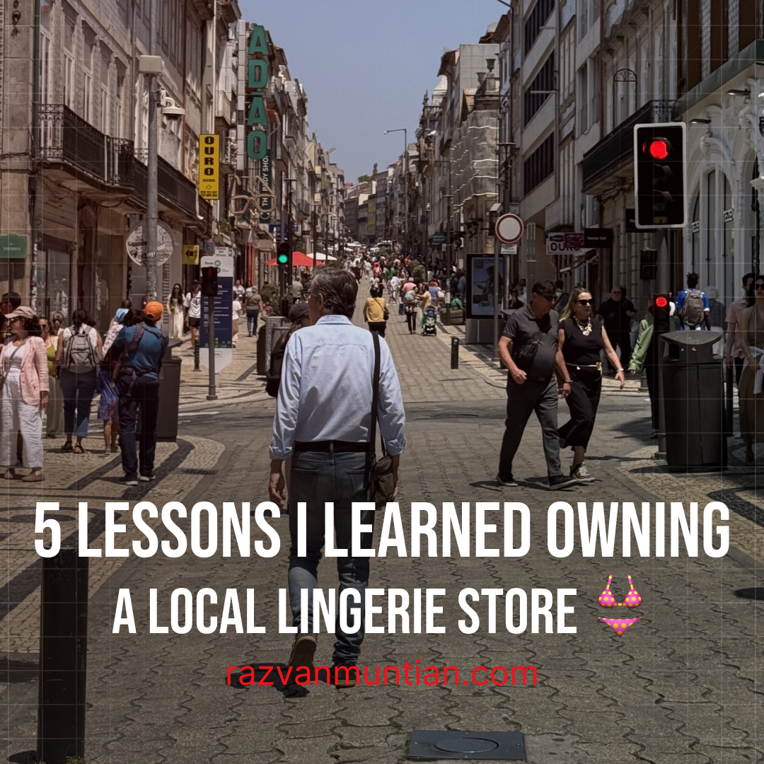 5 lessons I learned owning a local lingerie store