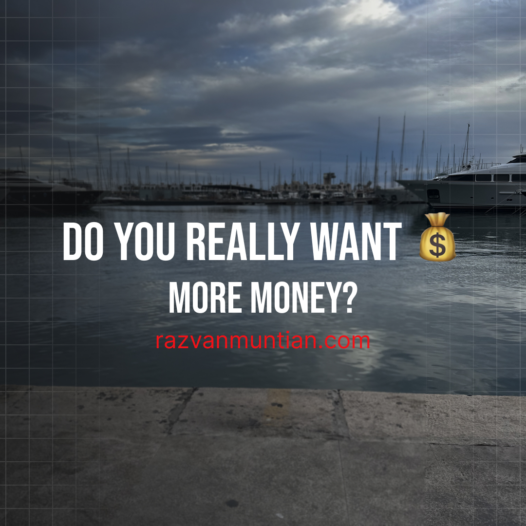 Money, Freedom and Tradeoffs