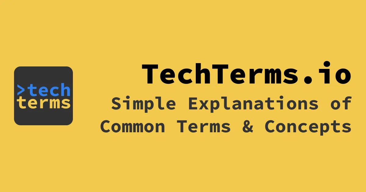 Tech Terms Link